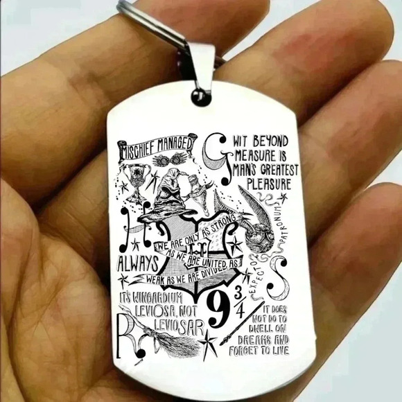 Harry potter Hot popular quote Keychain - Picture 1 of 2